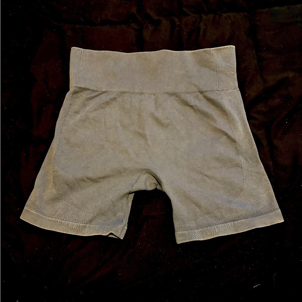 Ribbed Biker Shorts